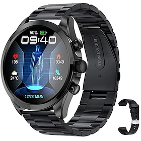 2023 Chiamata Bluetooth Ecg Ppg Smart Watch Uomo Trattamento Laser Di Ipertensione Iperglicemia Iperlipidemia Frequenza Cardiaca Sport Sano