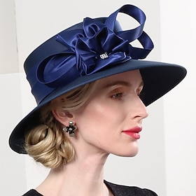 1950s Retro Vintage Derby Hat Church Hat Kentucky Derby Hat Gentlewoman Noblewoman Women's Valentine's Day Derby Ascot Horse Racing Festival Adults' Hat Spring