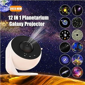 2023ny planetarium projektor stjernehimmel galakse stjerne projektor nattlys led lampe for soverom rom dekor dekorativt nattlys
