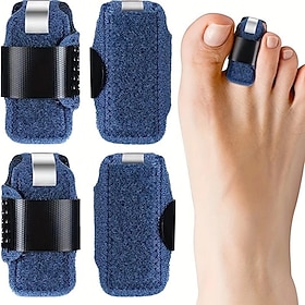 1pc toe splint raddrizzatore della punta per correttore della punta del martello per le donne toe brace hammertoe splint toe wrap toe covers rotto sup