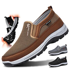 Men's Breathable Slip-On Outdoor Shoes  Lightweight and Durable Walking Loafers for Everyday Comfort