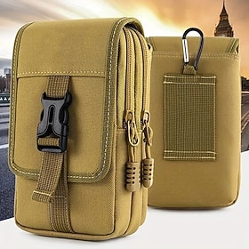 Cell Phone Bag Outdoor Tactical Waist Bag Wear Belt Cell Phone Waist Bag Wear-resistant Construction Site Waist Bag Cell Phone Bag