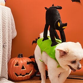 Cat Halloween Costumes Pet Clothing Puppy Cat Clothing Halloween Black Cat Costume Costume Pet Personality Costume Holiday Costume