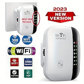 WiFi Extender 2023 Newest Generation WiFi Booster Coverage Up To 2640 Square Feet Internet Booster With Ethernet Port Wireless Booster WiFi