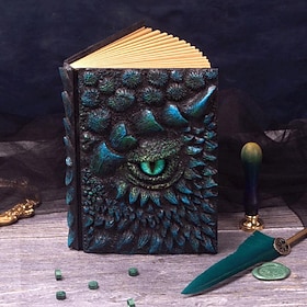 Vintage 3D Dragon Embossed Notebook A5 Diary Hand Account Journals Book Planner Notepad Office Stationery Supplies Gifts