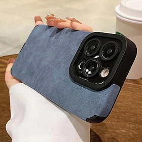 Phone Case For iPhone 15 Pro Max iPhone 14 13 12 11 Pro Max Mini X XR XS Max 8 7 Plus Back Cover Full Body Protective Camera Lens Protector Shockproof PC PU Le