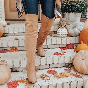 Women's Khaki Faux … - image