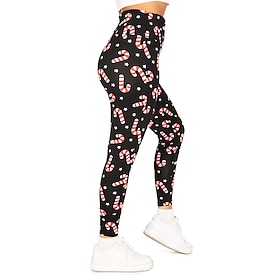 Santa Claus Leggings Jogger Pants Women's Christmas Adults' Christmas Christmas Eve Christmas New Year Eve Pants