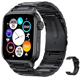 IMosi GT33 Smart Watch 1.96 Inch 4G LTE Cellular Smartwatch Phone Bluetooth  ECG PPG Pedometer Call Reminder Compatible With Android IOS Wo