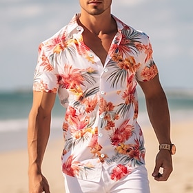 Men's Floral Shirt … - image