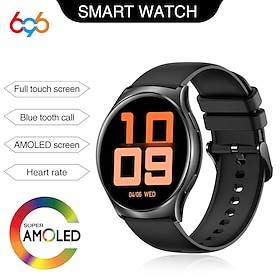 696 I102 Orologio Intelligente 1.43 Pollice Intelligente Guarda Bluetooth Pedometro Avviso Di Chiamata Monitoraggio Del Sonno Compatibile C