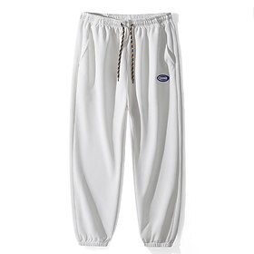 Men's Sweatpants Joggers Trousers Straight Leg Sweatpants Patchwork Drawstring Elastic Waist Color Block Comfort Breathable Casual Daily Holiday Sports Fashion