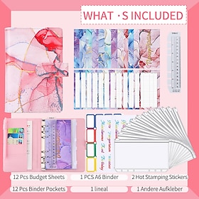 11 Colors A6 Macaron Marble Leather A6 PU Leather DIY Binder Notebook Cover Journal Agenda Planner Cover Diary Schedule Paper Cover School Stationery Diary Wee