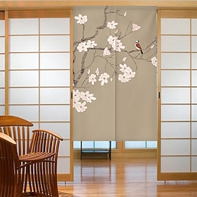 Fabric Door Curtain Partition Bedroom, Household Bathroom, Toilet, Kitchen, Shielding Curtain, Non Perforated Universal Cabinet Curtain