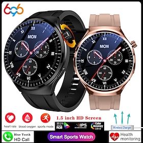 696 TF3PRO Smartwatch 1.5 Zoll Smart-Armband Bluetooth Schrittzähler Anruferinnerung Schlaf-Tracker Kompatibel Mit Android IOS Damen Herren
