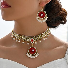 Necklace Necklace Bohemian Retro Vintage Boho Alloy For Cosplay Women's Costume Jewelry Fashion Jewelry