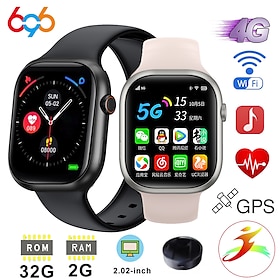 696 X9 Smart Watch 2.02 Inch Smart Band Fitness Bracelet Bluetooth Pedometer Call Reminder Heart Rate Monitor Compatible With Android IOS W