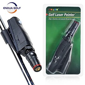 Ausilio per il putting con laser da golf: strumento per l'allenamento del putting con assistenza per l'allineamento laser, guida a infrarossi per perfezionare