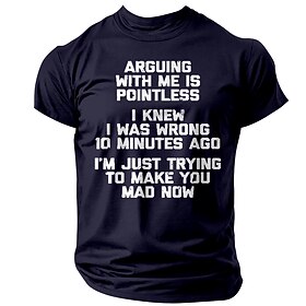 Men's Funny Graphic T-Shirt Work Office Humor Sarcastic Quote: 'Let's Keep the Dumbfuckery to a Minimum Today'