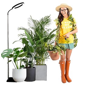 LED Grow Light Full Spectrum for Indoor Plants Led Grow Light 55 Inches Adjustable Height Growing Lamp