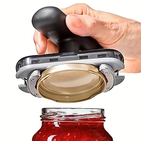 Adjustable Metal Jar and Bottle Opener