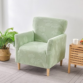 lenestoltrekk badekar stol slipcover t-formet jacquard til stue soverom kontor elastisk enkelt sofatrekk hjem bardisk
