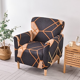 lenestoltrekk jacquard kar stol slipcover til stue soverom kontor elastisk enkelt sofatrekk hjem bardisk