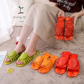 Shark Slippers Creativity Comfort Funny Lobster Slippers Big Size Slippers, Pool, Beach  Shower Shoes Casual Shoes Sandals for Men Women  Kids Summer Sandals