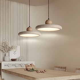1-Light 30 cm Single Design Pendant Light Stone Painted Finishes Modern Nordic Style 110-240V