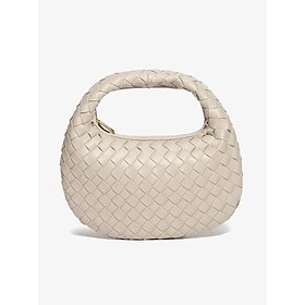 Women's Handbag Evening Bag Wristlet PU Leather Party Holiday Wedding Party Chain Multi Carry Solid Color Woven Wine Almond Black