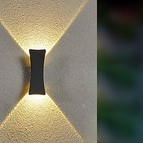 LED Outdoor Wall Lights Creative Waterproof IP65 Aluminum Barn Lighting External Rustproof Street Lantern Balcony Courtyard Aisle Doorway 85-265V