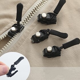 8pcs Zipper Puller Set  Detachable Zipper Repair Tool for Universal Zipper Head Replacement  Ideal for Bags, Coats, Clothes, Shoes, and Boots  No-Tool Insta