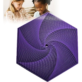 esagono frattale fidget, giocattoli esagonali stampati in 3d, fidget stampato in 3d, giocattolo fidget cubo infinito, giocattolo fidget geometrico, gi