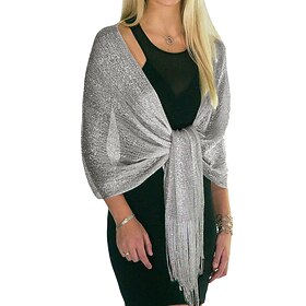 Elegant Vintage Roaring 20s Flapper Shawls The Great Gatsby Charleston Fancy Dress Women's Valentine's Day Masquerade Daily Party Wedding Adults Shawl Summer