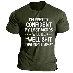 Men's Funny Sarcast…