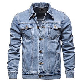 Classic Men’s Denim Jacket for All Seasons