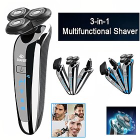 3-in-1 haartrimmer multifunctionele haartrimmer alles-in-één neushaartrimmer scheerapparaat veilig niet-vastzittend haarverzorging voor mannen thuis