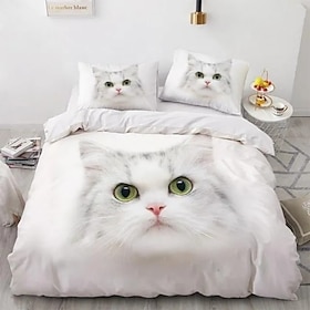 Personalized Duvet Cover Custom Bedding 3pcs Sets with Photo Text Customized Gifts Comforter Set with 2 Pillowcases