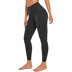 Dame Yogabukser Yoga Leggings Elastisk midje Høy Midje Yoga Danse...