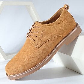 Men's Tan Suede Lac…