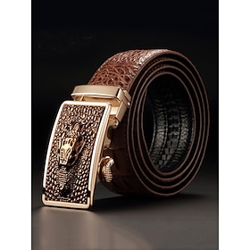 Men's Crocodile Lea… - image