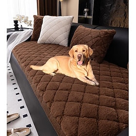 bankhoes voor honden, zachte huisdier bankhoezen voor bank, geruite honden bankhoezen voor 3 kussens bank, bank huisdiervriendelijk, antislip bankhoes, huisdie