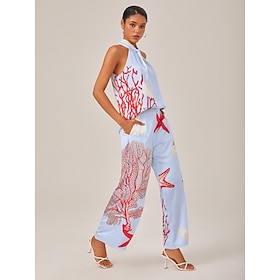 Damen Chorhemd Ausschnitt Urlaub Blau S M L: retailer-supplied image