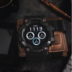 LOKMAT ATTACK GT Smart Watch 1.32 inch Smartwatch Fitness Running Watch Bluetooth Pedometer Call Reminder Sleep Tracker Compatible with Android iOS Women Men L