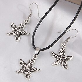 Bridal Jewelry Sets 1 set Alloy Earrings Necklace Women's Stylish Artistic Jewelry Set For Party Birthday Holiday