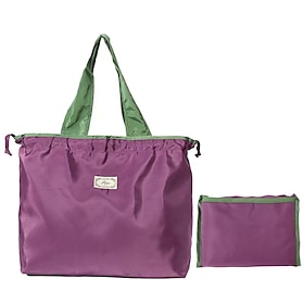 Reusable Foldable Backpack Tote Bag for Women, Large Capacity Nylon Shopping Bag, Portable Gift Bag for Teachers, Valentine's Day, Thanksgiving
