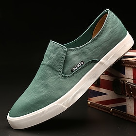 Men's Green Slip-On… - image