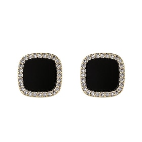 Women's Stud Earrings Tropical Joy Tropical Stylish Earrings Jewelry Black For Party