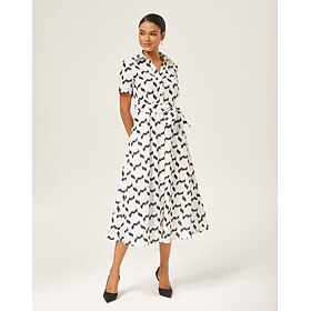 Femmes Robe Décontractée Robe Longue Maxi Robe Noir-Blanc Manche Courte Abstrait Géométrique Été Col en V Col de…: retailer-supplied image