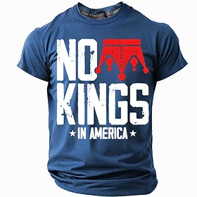 American Independence Day Men's American US Flag T Shirt Short Sleeve T shirt 3D Print Crew Neck Round Neck Shirt Fashion Daily Basic Street Casual Daily Black